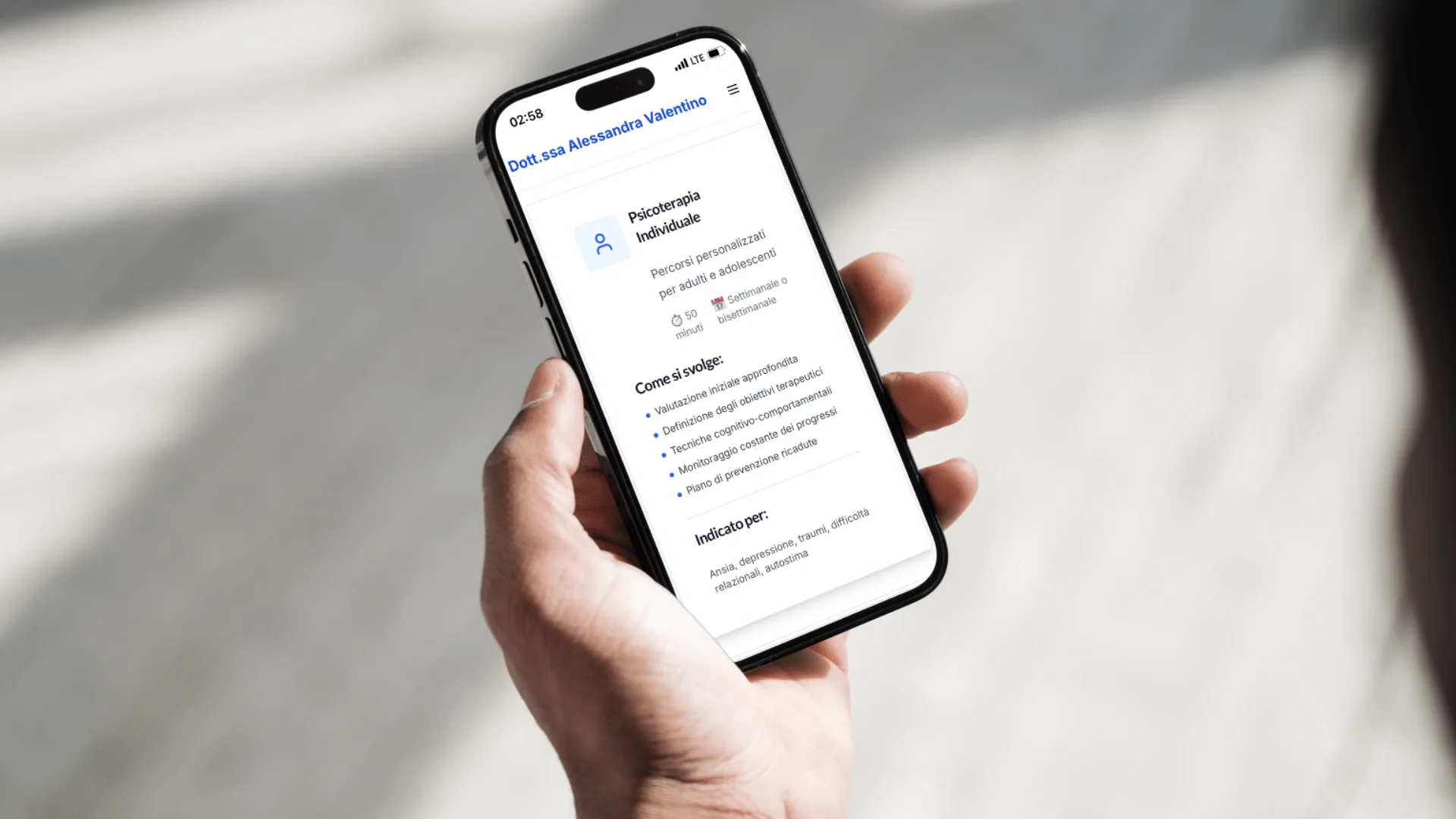 Sito Ottimizzato per Smartphone